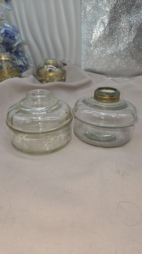 Antique 1900 glass oil - antique, 1900's