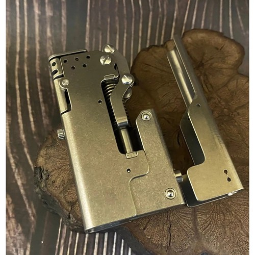 Brass oil tank titanium - oil,