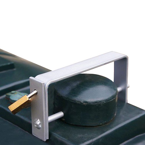 Oil tank lock deter - tank, of