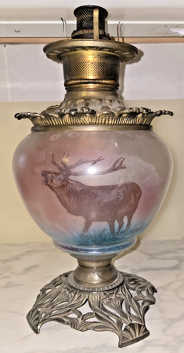 Brass drop oil lamp - drop,