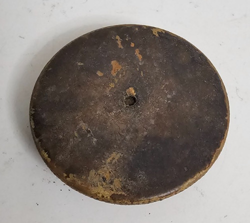Large brass fuel - filler, cap