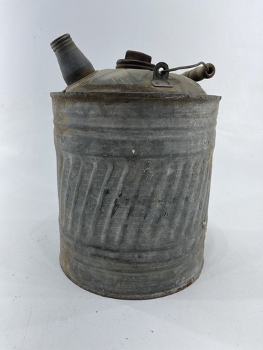 Small vintage galvanized metal - small,