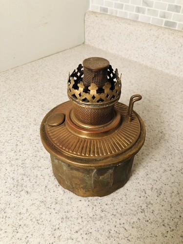Antique kerosene oil lamp - oil,