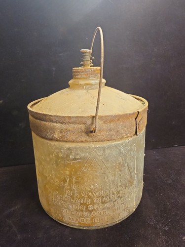 Vintage glass kerosene stove - kerosene,